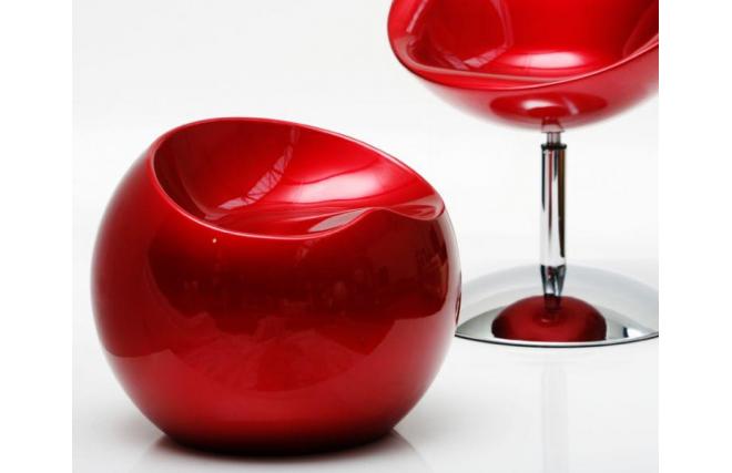 Design Sessel / Sitzkissen COMFY BALL - ROT