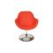 Design Sessel SOLLY -  wei&szlig; und  rot 