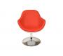 Design Sessel SOLLY -  wei&szlig; und  rot 