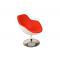 Design Sessel SOLLY -  wei&szlig; und  rot 