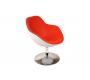 Design Sessel SOLLY -  wei&szlig; und  rot 