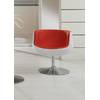 Design Sessel / Stuhl BRADY - schwarz und rot