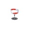 Design Sessel / Stuhl GROOVY - wei&szlig; und rot 