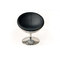 Design Sessel / Stuhl STANLEY - silbern und schwarz - aus ABS und Polyurethan 