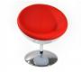 Design Sessel / Stuhl STANLEY - wei&szlig; und rot aus ABS und Polyurethan 