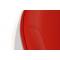 Design Sessel / Stuhl STANLEY - wei&szlig; und rot aus ABS und Polyurethan 