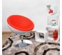 Design Sessel / Stuhl STANLEY - wei&szlig; und rot aus ABS und Polyurethan 