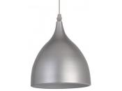 Design-Stehlampe DROP aus Metall � silber