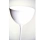 Design-Stehlampe DROP aus Metall �  weiss 
