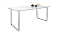 Esstisch HALIFAX design lackiert weiss