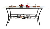Esstisch VENEZIA  barock Glas