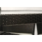 Gartensitzgruppe ANGUILLA � 6 Gartenst&uuml;hle � 1 Gartentisch � Farbe : schwarz