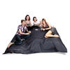 Graues Riesensitzkissen aus Polyester FAMILY MILIBAG 