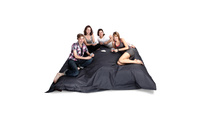 Graues Riesensitzkissen aus Polyester FAMILY MILIBAG 