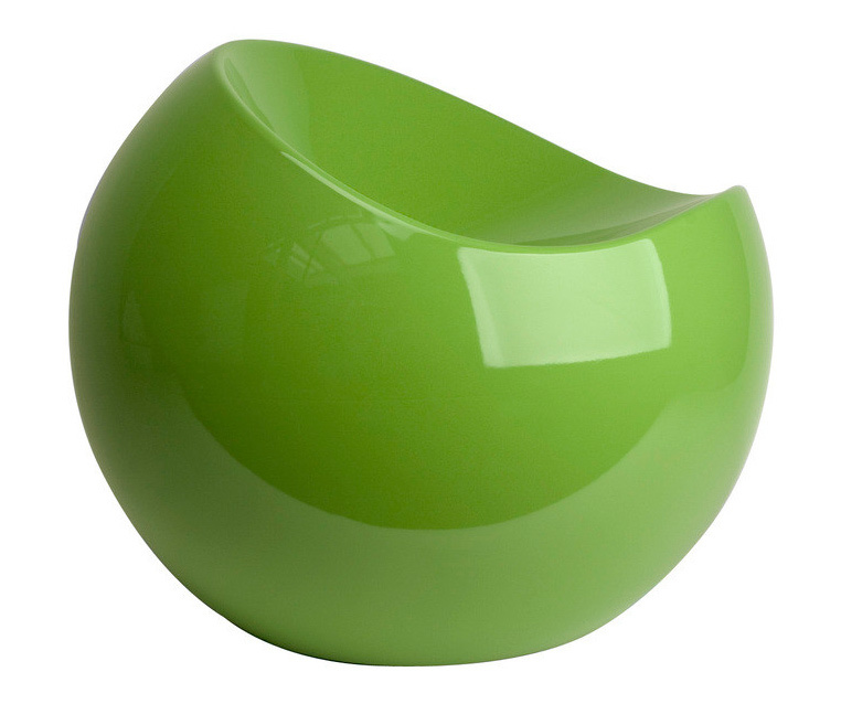 Gr&uuml;ner Design Sessel / Sitzkissen COMFY BALL