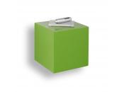 Gr&uuml;nes Designer Wandregal CUBIK
