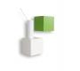 Gr&uuml;nes Designer Wandregal CUBIK