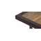 Industrielle hohe Konsole aus Holz und Metall ATELIER