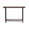 Industrielle hohe Konsole aus Holz und Metall ATELIER