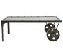 Industrieller Couchtisch aus Metall  CHARIOT