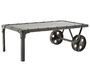 Industrieller Couchtisch aus Metall  CHARIOT
