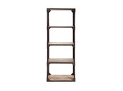 Industrielles Regal aus massivem Holz und Metall ATELIER