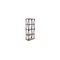 Industrielles Regal aus massivem Holz und Metall ATELIER