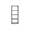 Industrielles Regal aus massivem Holz und Metall ATELIER