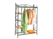 Kleiderschrank-Regal FLORENCE aus Stahl