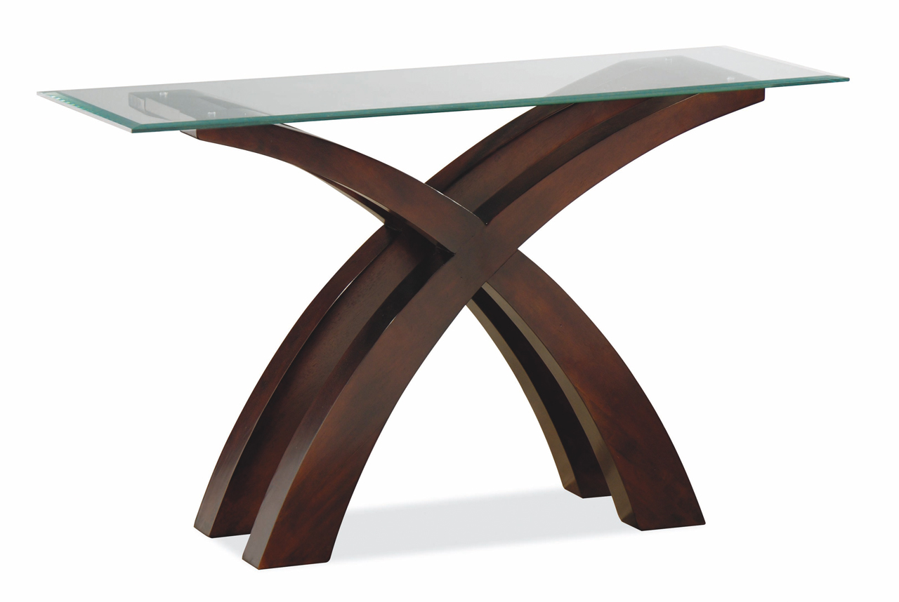 Konsole NICOLAS aus malaysiche Eiche - Farbe Wenge