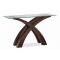 Konsole NICOLAS aus malaysiche Eiche - Farbe Wenge