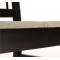 K&uuml;chenst&uuml;hle / Esszimmerst&uuml;hle KORINA � Farb Wenge � Sitzfl&auml;che aus sandfarbener Mikrofaser - Satz von 2