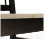 K&uuml;chenst&uuml;hle / Esszimmerst&uuml;hle KORINA � Farb Wenge � Sitzfl&auml;che aus sandfarbener Mikrofaser - Satz von 2