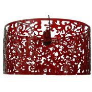 Lampe � H&auml;ngeleuchte OSLO - rot- 46 cm image pub1