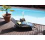 Liegestuhl / Gartenliege BERMUDES � schwarz