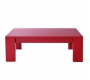 Moderner roter Couchtisch LILOU 