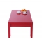 Moderner roter Couchtisch LILOU 