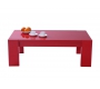Moderner roter Couchtisch LILOU 