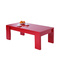 Moderner roter Couchtisch LILOU 