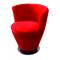 Moderner roter Sessel Cooper