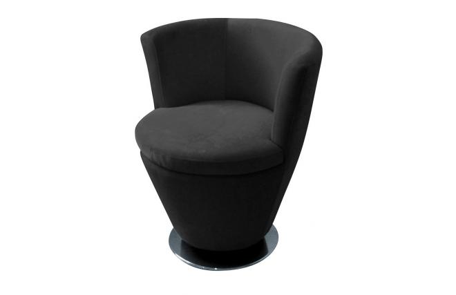 Moderner schwarzer Sessel COOPER