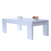 Moderner weisser Couchtisch LILOU 
