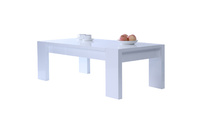 Moderner weisser Couchtisch LILOU 