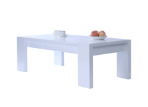 Moderner weisser Couchtisch LILOU 