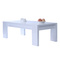 Moderner weisser Couchtisch LILOU 