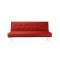Modernes dreisitziges Sofa PHOENIX aus Polyurethan - rot