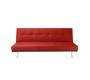 Modernes dreisitziges Sofa PHOENIX aus Polyurethan - rot