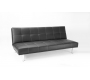 Modernes dreisitziges Sofa PHOENIX aus Polyurethan - schwarz