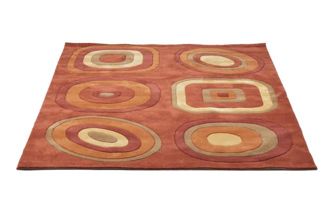 Orange-roter Teppich LYS