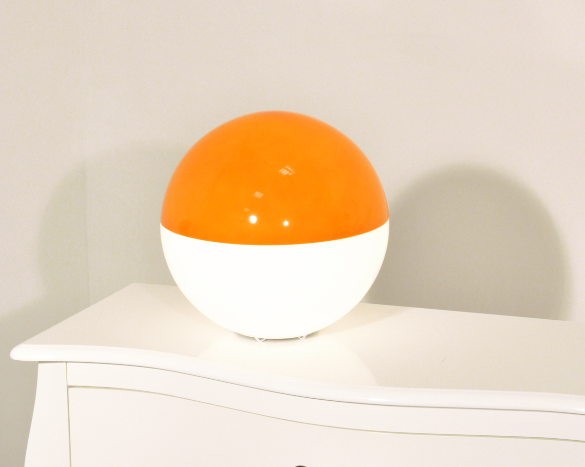Orange Stehlampe BOREAL